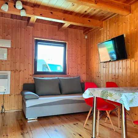 Деревянный коттедж Muszelka Letniskowe Nad Morzem