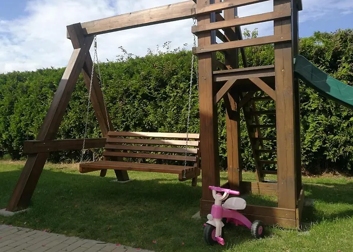 Деревянный коттедж Muszelka Letniskowe Nad Morzem *