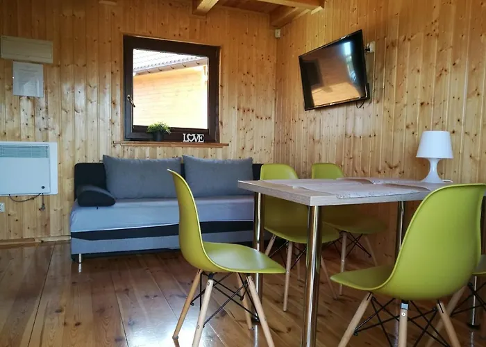 Деревянный коттедж Muszelka Letniskowe Nad Morzem *