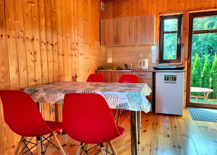 Muszelka Letniskowe Nad Morzem Деревянный коттедж